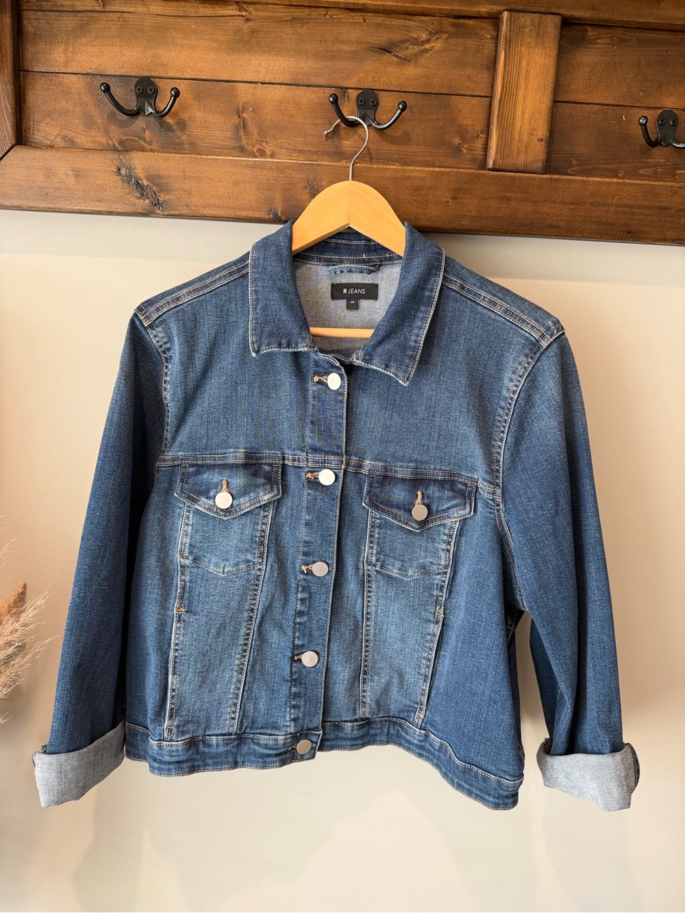 Reitmans Classic Blue Denim Jean Jacket